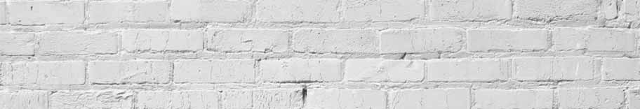 Section of white brick wall
